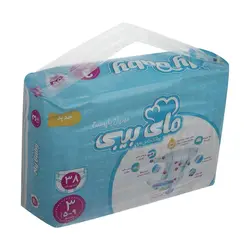 پوشک مای بیبی آبی سری مهربان با پوست سایز 3 - 38 عددی