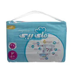 پوشک مای بیبی آبی سری مهربان با پوست سایز 3 - 38 عددی