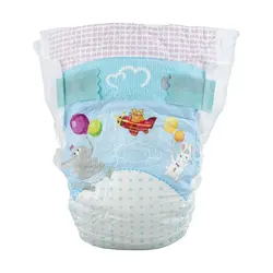 پوشک مای بیبی آبی سری مهربان با پوست سایز 4 - 34 عددی