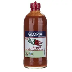 سس فلفل قرمز تند گلوریا سید داوود - 474 میلی لیتر