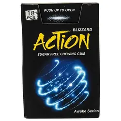 آدامس دراژه بدون شکر با طعم اکالیپتوس اکشن