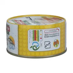 کنسرو ماهی تن دلپذیر مقدار 180 گرم