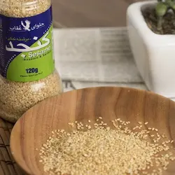 کنجد برشته نمکی عقاب مقدار 120 گرم