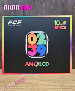 ساعت هوشمند FCF usa مدل HK9 صفحه نمایش AMOLCD 