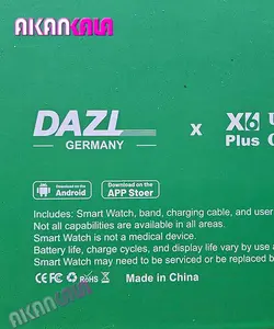 پک هدیه DAZL مدل X6 PLUS Unique Combination 