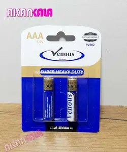 باتری نیم قلمی VENOUS