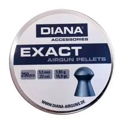 ساچمه تفنگ بادی دیانا اگزکت 5.5|250|15.9 | Diana Exact