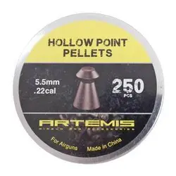 ساچمه تفنگ بادی آرتمیس هالوپوینت 5.5|250|15.59 | Artemis Hollow Point