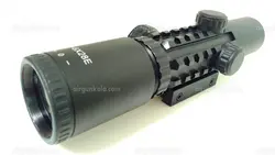 خرید دوربین تفنگ بادی تاکتیکال چراغدار 2-6*28 | 2-6x28 Rifle Scope | ایرگان کالا