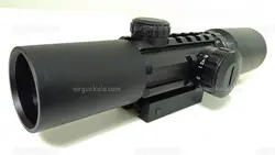 خرید دوربین تفنگ بادی تاکتیکال چراغدار 2-6*28 | 2-6x28 Rifle Scope | ایرگان کالا