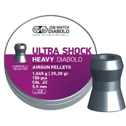 ساچمه تفنگ بادی جی اس بی آلترا شوک 5.5|150|25.39 | JSB Ultra Shock