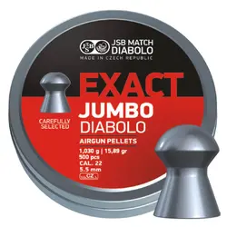 ساچمه تفنگ بادی جی اس بی اگزکت جامبو 5.5|500|15.89 | JSB Exact Jumbo