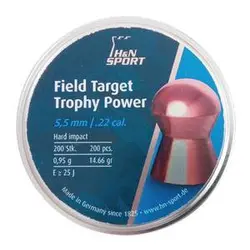 خرید ساچمه تفنگ بادی اچ اند ان فیلدتارگت تروفی پاور5.5|200|14.66 | H&N Field Target Trophy Power | ایرگان کالا
