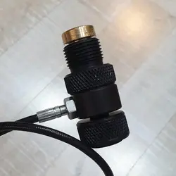 کیت شارژ فلزی PCP با شیلنگ ۶۰۰ بار