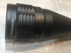 خرید دوربین تفنگ بادی سنتر پوینت 50*24-6 | Center Point 6-24x50 Rifle Scope with Light and Parallax | ایرگان کالا