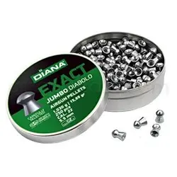 ساچمه تفنگ بادی دیانا اگزکت جامبو دیابولو 5.5|250|15.89 | Diana Exact Jumbo Pellets