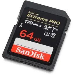 کارت حافظه Sandisk SD 64 GB 170 MB/S 633X