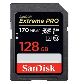 کارت حافظه Sandisk SD 128 GB 170 MB/S