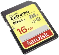 کارت حافظه Sandisk SD 16GB 90 MB/S 600X