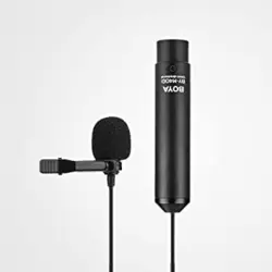 میکروفن یقه ای BOYA BY-M40D Omni-directional Lavalier Microphone - فروشگاه و عکاسی ساعتچی
