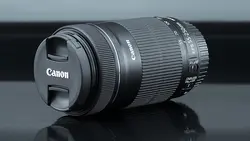 لنز کانن Canon EF-S 55-250mm f/4-5.6 IS STM - فروشگاه و عکاسی ساعتچی