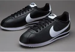 کفش پیاده روی  زنانه و مردانه نایکی  Cortez (رنگ مشکی و سفید)