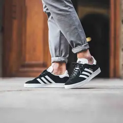 کفش راحتی مردانه آدیداس مدل GAZELLE (رنگ مشکی با خط سفید)