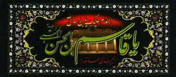 پلاکارد یا قاسم بن الحسن (ع)