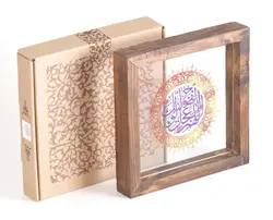 چاپ مستقیم روی شیشه اللهم عجل لولیک الفرج