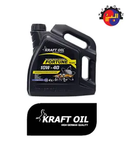 روغن موتور 10W-40 SLکرافت   KRAFT FORTUNE GTX SUPER پنج لیتری