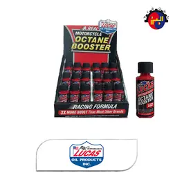 مکمل بنزین لوکاس Lucas Octane Booster مخصوص موتور سیکلت