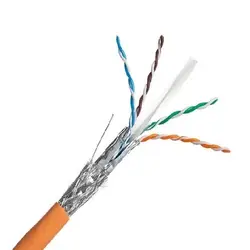کابل شبکه CAT6 SFTP رسانت RESANET نگزنس - تمام مس - فویلدار - شیلددار قرقره 500 متر - الرت ایران | فروشگاه دوربین مداربسته و دزدگیر اماکن