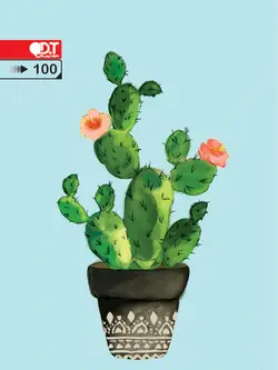 دفتر 100 برگ طرح کاکتوس کاگو