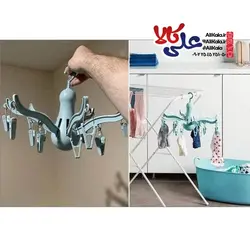 بند رخت آویز مدل هشت پا