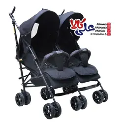 قیمت و خرید ارزان کالسکه دوقلو عصایی دیبا پلاس دلیجان | علی‌کالا
