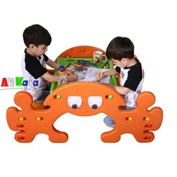 الاکلنگ و نیمکت میز شو طرح خرچنگ مانلی