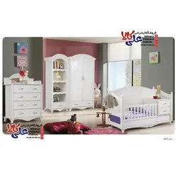 سرویس خواب،تخت و کمد نوزاد نوجوان مدل ژابیز