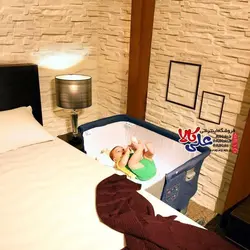 تخت کنار مادر دلیجان مدل ویرا با سایبان