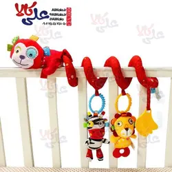 دورپیچ تخت و کریر طرح میمون جولی بیبی Golybaby