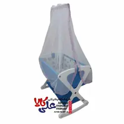 گهواره چوبی کودک مدل پاپیون