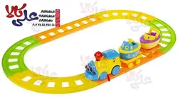 قطار اسباب بازی 3 واگن مدل شنگ چوان مدل قایق کد 03