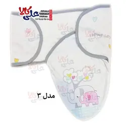 قنداق چسبی نوزاد طرح عروسکی