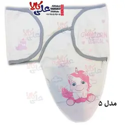 قنداق چسبی نوزاد طرح عروسکی