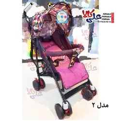 کالسکه دسته عصایی مدل مسافرتی هلو بیبی کد ۳۰۷