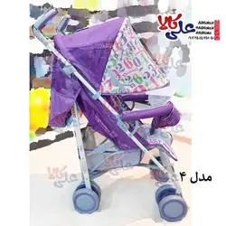 کالسکه دسته عصایی مدل مسافرتی هلو بیبی کد ۳۰۷