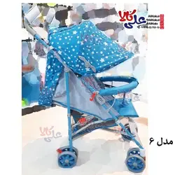 کالسکه دسته عصایی مدل مسافرتی هلو بیبی کد ۳۰۷