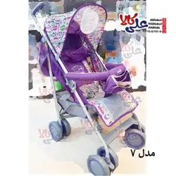 کالسکه دسته عصایی مدل مسافرتی هلو بیبی کد ۳۰۷