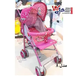 کالسکه دسته عصایی مدل مسافرتی هلو بیبی کد ۳۰۷