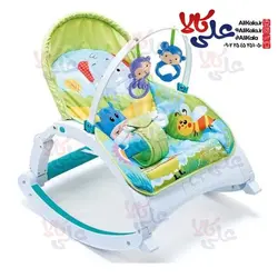 نی نی لای لای و صندلی ۳ کاره کودک بیبی مک Baby mak