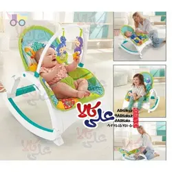 نی نی لای لای و صندلی ۳ کاره کودک بیبی مک Baby mak